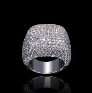 🆕️18K White GP Rectangle Diamond Ring 💙